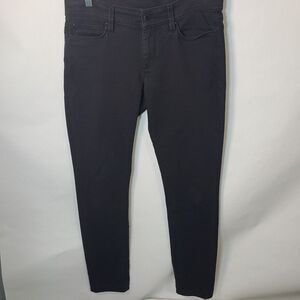 Ann‎ Taylor LOFT Black Jeans Size 6 (32x32) Modern Skinny Stretch Midrise